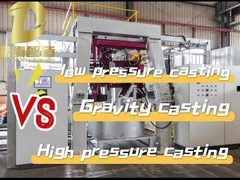 1800 किलो की भट्ठी क्षमता के साथ वायु दबाव संपीड़ित धातु डाई कास्टिंग मशीन