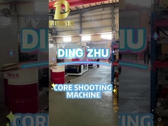 इंटरफेस ऑटोमैटिक कास्टिंग कोर बनाने की मशीन नल के लिए मोटर कन्वेयर के साथ