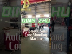 नल के लिए कन्वेयर के साथ स्वचालित सैंड कोर शूटिंग मशीन