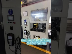 दरवाजे के हैंडल का पीसने और चमकाने