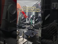 पूरी तरह से स्वचालित रोबोट पॉलिशिंग प्रक्रिया कुशल, स्थिर और बुद्धिमान#पॉलिशिंग मशीन#ग्रिंडी