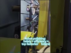 स्टेनलेस स्टील के नल और पानी के टोंटी के लिए पूरी तरह से स्वचालित डिबरिंग, पॉलिशिंग और ग्राइंडिंग मशीन