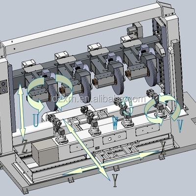 खरीदें पूरी तरह से स्वचालित सीएनसी पॉलिशिंग मशीन 0-3000rpm 200-400mm व्हील ऑनलाइन निर्माण