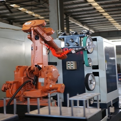 खरीदें Automated Robotic Polishing Grinding System Designed for Various Metal Castings Including Stainless Steel, Aluminum and Copper ऑनलाइन निर्माण