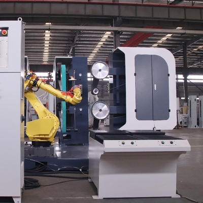 खरीदें Automatic Grinding and Polishing Machine for Stainless Steel Faucet Surface Treatment ऑनलाइन निर्माण