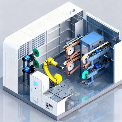 खरीदें Flexible Robotic Finishing System for Metal Castings Grinding Polishing and Deburring Automation Solution ऑनलाइन निर्माण