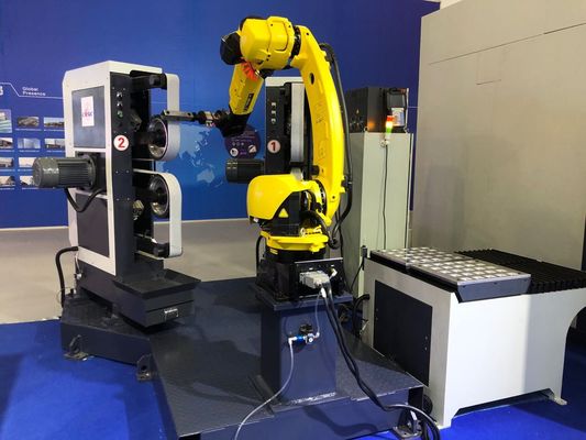 खरीदें 1.5KW स्टेपर मोटर के साथ नल के लिए रोबोटिक बफरिंग मशीन ऑनलाइन निर्माण