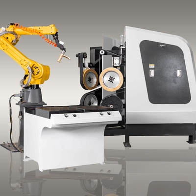 नल पीसने के लिए 380V वोल्टेज के साथ 100% नया FANUC रोबोट ग्राइंडिंग सेल