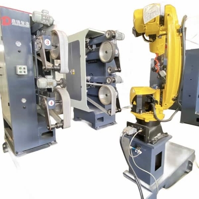 औद्योगिक के लिए FANUC रोबोट सेल के साथ 20.5KW रोबोटिक पॉलिशिंग मशीन