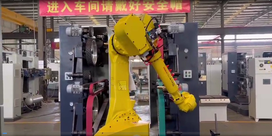 FANUC रोबोट सेल M-20iD/25 के साथ स्वचालित रोबोट पॉलिशिंग मशीन