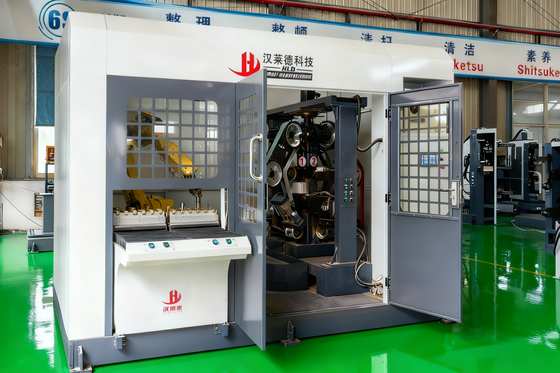 6 अक्ष उच्च दक्षता रोबोट पीसने की मशीन दर्पण चमकदार धातु की सतह परिष्करण के लिए