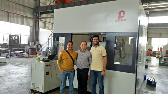 नलसाजी नियंत्रण के लिए पीएलसी नियंत्रण 17KW रोबोट पीसने की मशीन