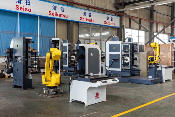 सीएनसी पीसने की मशीन 100% नई FANUC रोबोट पीसने सेल के साथ 380V वोल्टेज के साथ नल पीसने के लिए